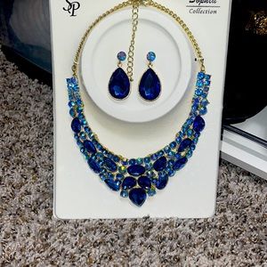 Jewelry set , necklace and earrings